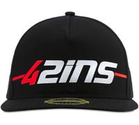 Valentino Rossi Herren 4lex2ins Mittlere Schirmmütze, Schwarz, Einheitsgröße EU