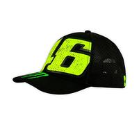 Valentino Rossi Kappe Mit Visier Monster Energy,Mann,One Size,Schwarz