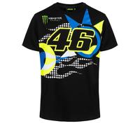 Valentino Rossi Monster Energy T-Shirt "Sonne und Mond" - schwarz XL