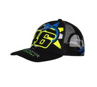Valentino Rossi Monster Energy Trucker Cap "Sonne und Mond" in schwarz