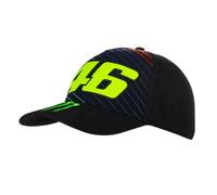 Valentino Rossi Monster VR46 Cap für Erwachsene, Moto GP, Schwarz, Einheitsgröße