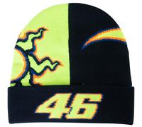 Valentino Rossi Mütze VR46 Heritage Sonne Mond in Blau