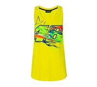 Valentino Rossi Muskelshirt Sun And Moon,Frau,XS,Gelb