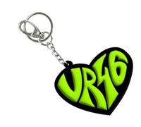 Valentino Rossi Schlüsselanhänger VR46 Fächer, Unisex, Einheitsgröße, Multi, mehrfarbig, Taglia unica
