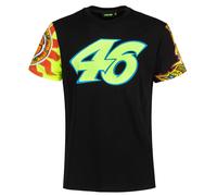 Valentino Rossi T-Shirt "Sonne & Mond" mit 46 Print in schwarz M