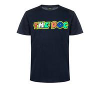 Valentino Rossi Unisex Vr46 Fan T-Shirt, blau, L