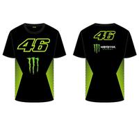Valentino Rossi T-Shirt VR46 Monster DUAL,Man,Black,XL