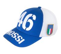 Valentino Rossi Trucker Cap Heritage von VR46 mit 46 in blau/weiß