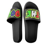 Valentino Rossi Unisex Vr46 Fan Hausschuhe, Schwarz, 37 EU