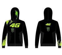 Valentino Rossi Unisex Vr46 Monster Dual Line Pullover, Schwarz, L