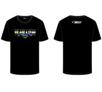 Valentino Rossi Unisex Vr46 Wrt Line T-Shirt, Schwarz, M