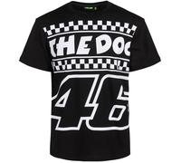 Valentino Rossi VR46 Heritage T-Shirt "Check" - schwarz L