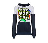 Valentino Rossi VR46 The Doctor Street Offizieller MotoGP Frauen Hoodie - Weiß - XS