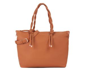 VALENTINO Scarlett Re Shopping Bag Cuoio