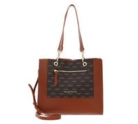VALENTINO Patch Shopping Bag Cuoio / Multicolor