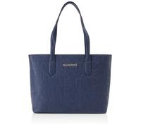 Valentino Shopper Schultertasche Pansy Shopping Bag Blu dunkelblau