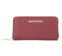 VALENTINO Stereo Re Zip Around Wallet Rosso Scuro