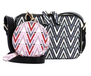 VALENTINO Tonic Haversack Nero / Multicolor