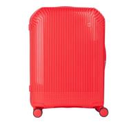 Valentino Trolley Wood Carry On Suitcase Corallo Koralle 78cm