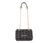 Valentino Bags Tweed Schultertasche schwarz, Polyester, Damen