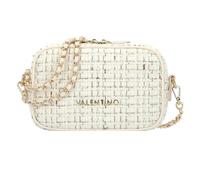 Valentino Tweed Umhängetasche 20 cm weiss
