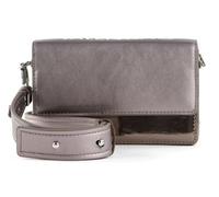 Valentino Umhängetasche Schultertasche Meydani Satchel Gun Metal silberfarben