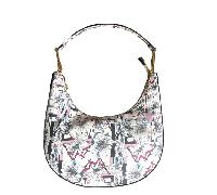 VALENTINO - Valentino Bags Goulash, Schultertasche, Umhängetasche, Floral, Schwarz-Ecru