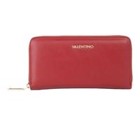 VALENTINO West Re Portafoglio Zip Around Wallet Rosso Scuro
