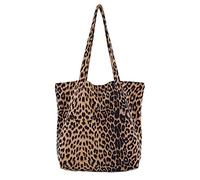Valentoria Leoparden-Schultertasche, weich, groß, Handtasche, Reisetasche, für Damen, (Large), Large