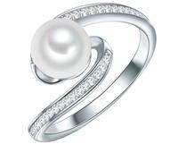 Valero Pearls Ring Damen silber, 52