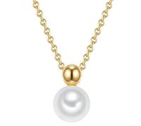 Valero Pearls Kette Damen gold, ONE SIZE