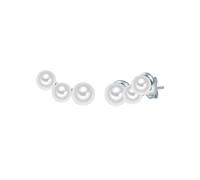 Valero Pearls Ohrringe Damen silber, ONE SIZE