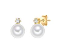 Valero Pearls Ohrringe Damen gold, ONE SIZE