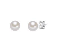 Valero Pearls, Perlen-Ohrstecker in silber, Schmuck für Damen Gr. OneSize