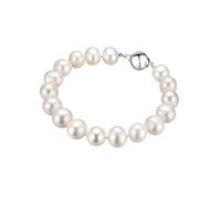 Valero Pearls - Perlen-Armband Sterling Silber Süßwasser-Zuchtperle in Silber Armbänder & Armreife Damen