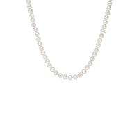 Kette Sterling Silber Süßwasser-Zuchtperlen weiß