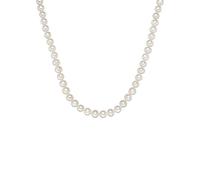 Valero Pearls Perlen-Kette aus Sterling Silber in silber mit Süßwasser-Zuchtperle 45 cm Damen
