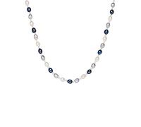 Valero Pearls - Perlen-Kette Sterling Silber Süßwasser-Zuchtperle in Silber Ketten Damen