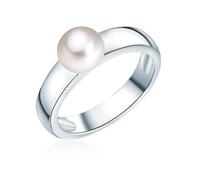 Valero Pearls Damen Ring aus 925/- Sterling Silber mit Süßwasser-Zuchtperle