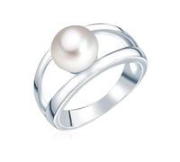 Ring Sterling Silber Süßwasser-Zuchtperle weißhochglanzpoliert 56