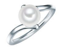 Valero Pearls Damenring 925er Silber 52 Damen