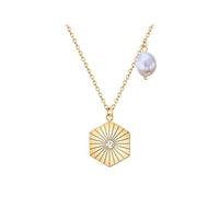 Valero Pearls Halskette Damen gold, ONE SIZE