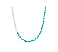 Valero Pearls Halskette Damen türkis, ONE SIZE