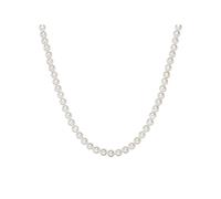 Valero Pearls Damen Kette mit Süßwasser-Zuchtperlen weiß, Größe 50, 3599726 Weiß 50