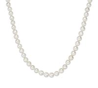 Valero Pearls Damen Kette mit Süßwasser-Zuchtperlen weiß, Größe One Size, 3695239 Weiß One Size