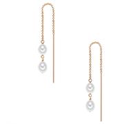 Valero Pearls Damen Ohrhänger aus 925/- Sterling Silber mit Süßwasser-Zuchtperlen ca. 6,0-7,0 mm