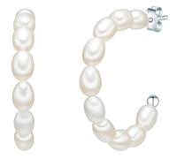 Valero Pearls, Perlen-Ohrstecker in silber, Schmuck für Damen Gr. OneSize