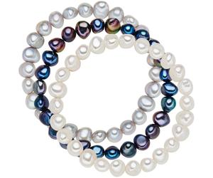 Valero Pearls Ohrstecker Süßwasser-Zuchtperle in Multicolor One Size Damen