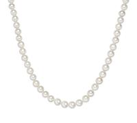 Valero Pearls Damen Kette mit Süßwasser-Zuchtperlen weiß, Größe One Size, 3695239 Weiß One Size