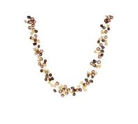 Valero Pearls Perlen-Kette Damen braun, ONE SIZE